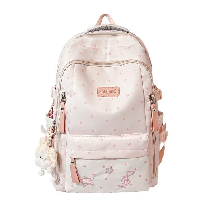Star-Patterned School Backpack Stornfield