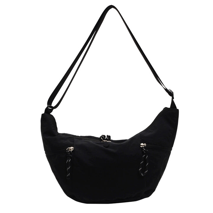 Practical shoulder bag with external zip pockets Stornfield