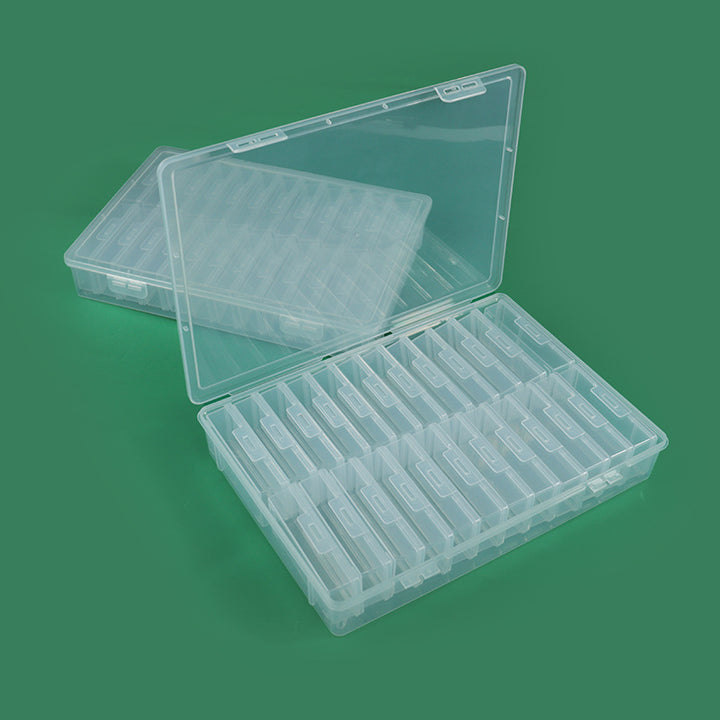 Multi-Division Transparent Craft Storage Box Stornfield