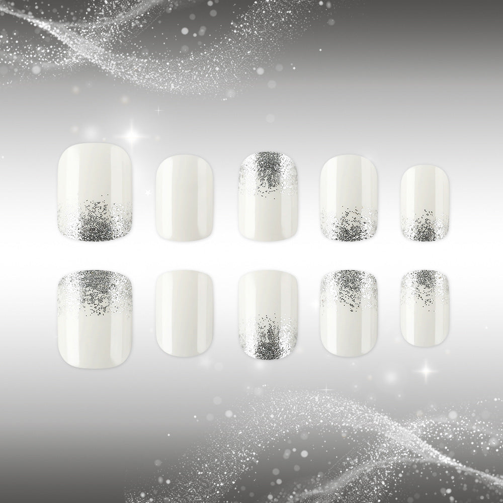 Elegant Glitter Tip Nail Art Set Stornfield