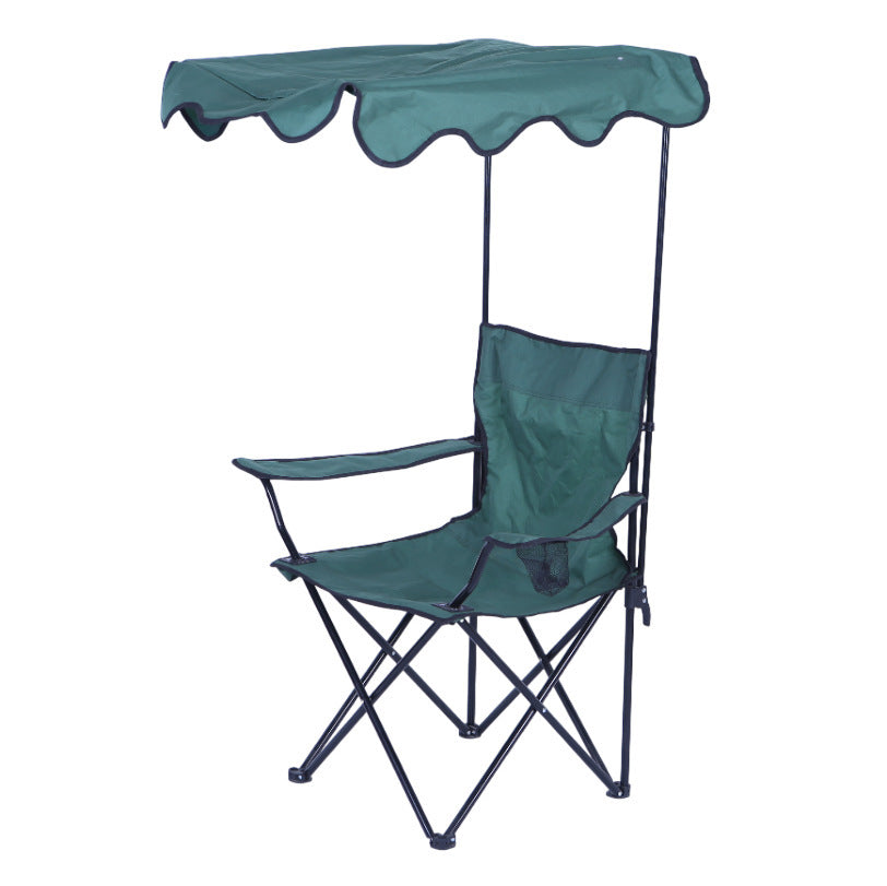 Folding chair with sun protection Stornfield