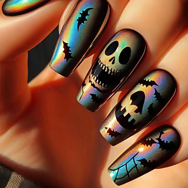 Creative Halloween-Themed Nail Art Stornfield