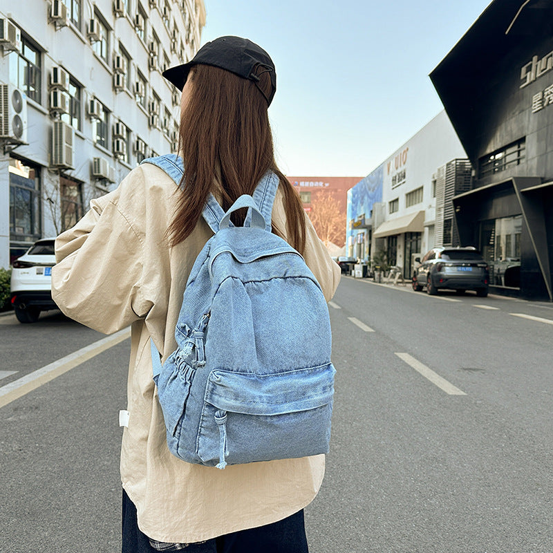 Casual Denim Backpack Stornfield 1791204530