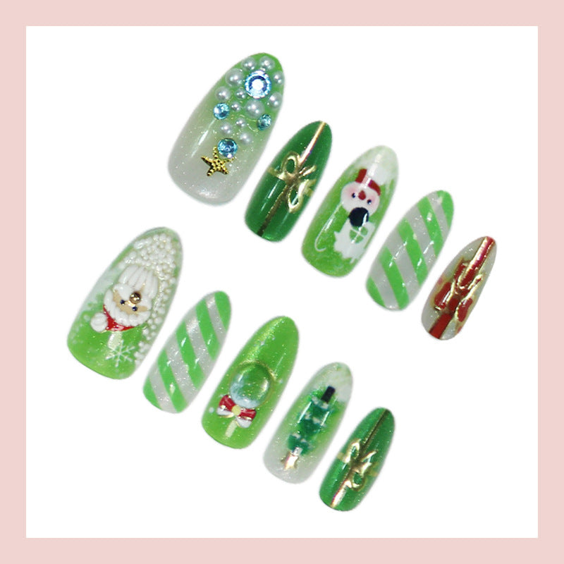 festive artificial nails Stornfield