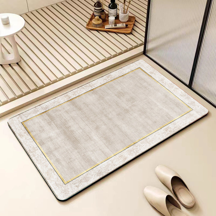 Modern Abstract Bathroom Mat