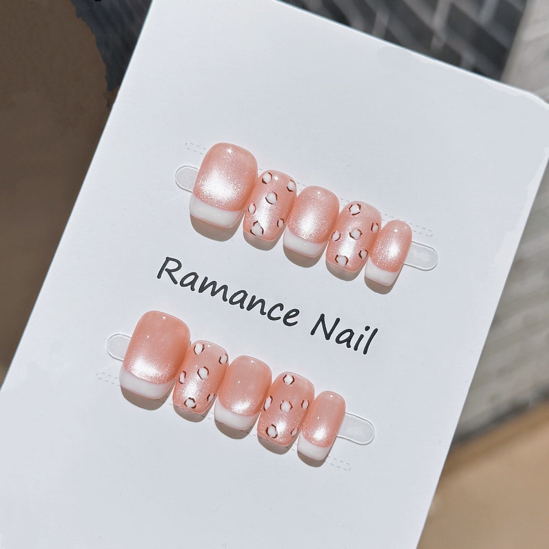 Elegant Press-On Nail Art Set Stornfield