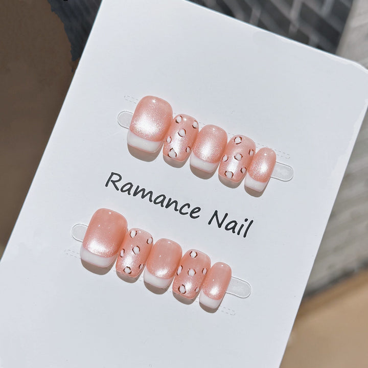 Elegant Press-On Nail Art Set Stornfield