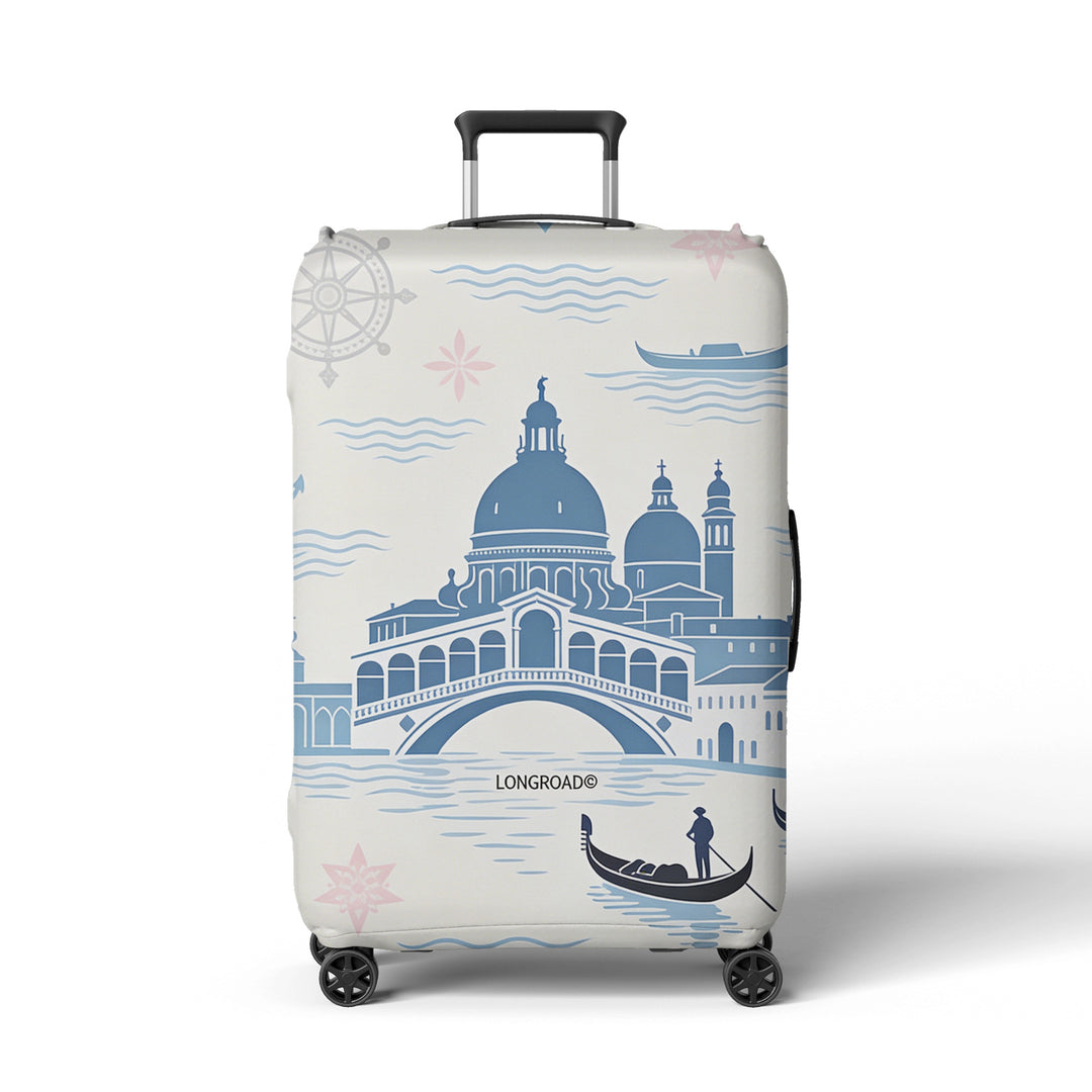 Women's suitcase cover in futuristic design Stornfield