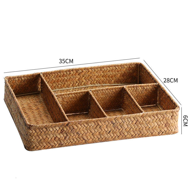 Unisex Practical Storage Basket with Three Compartments Stornfield