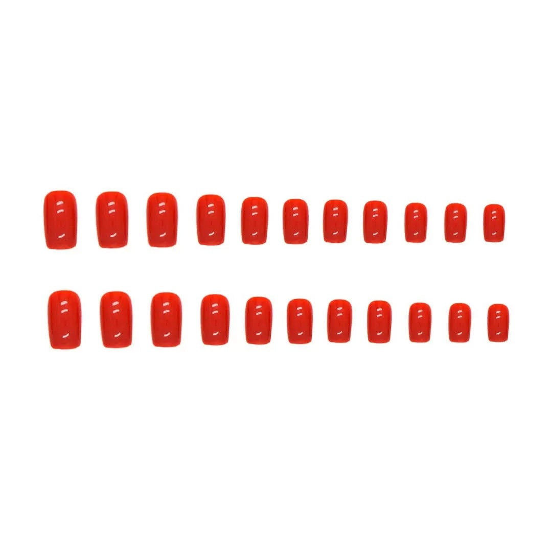 Glossy Press-On Nail Set Stornfield