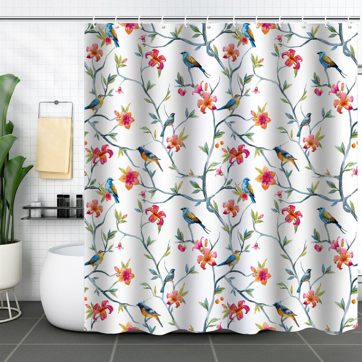 Nature-Inspired Shower Curtain Stornfield