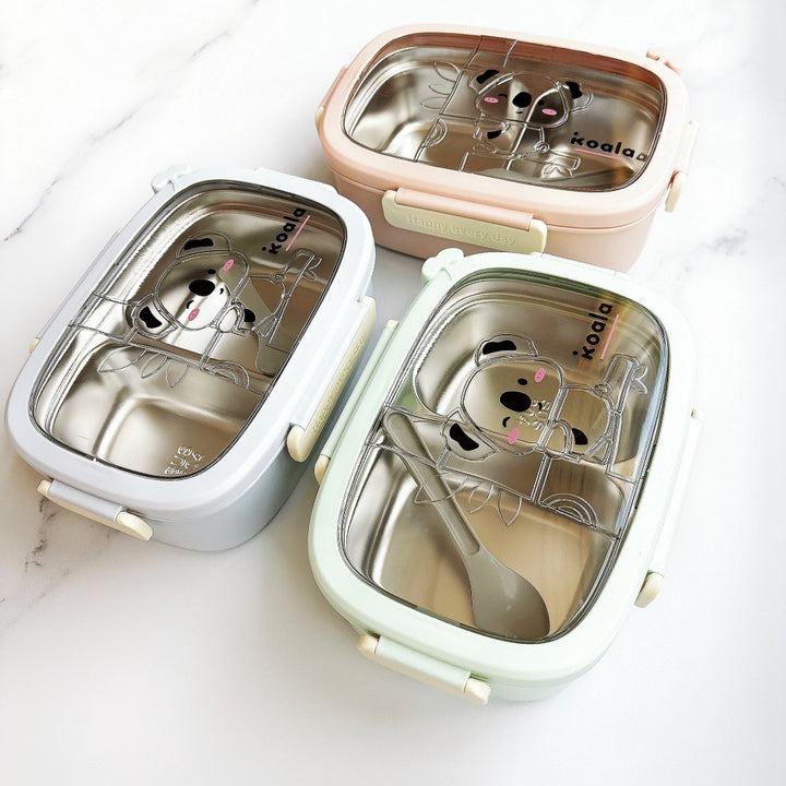 Cute Koala Design Stainless Steel Lunch Container