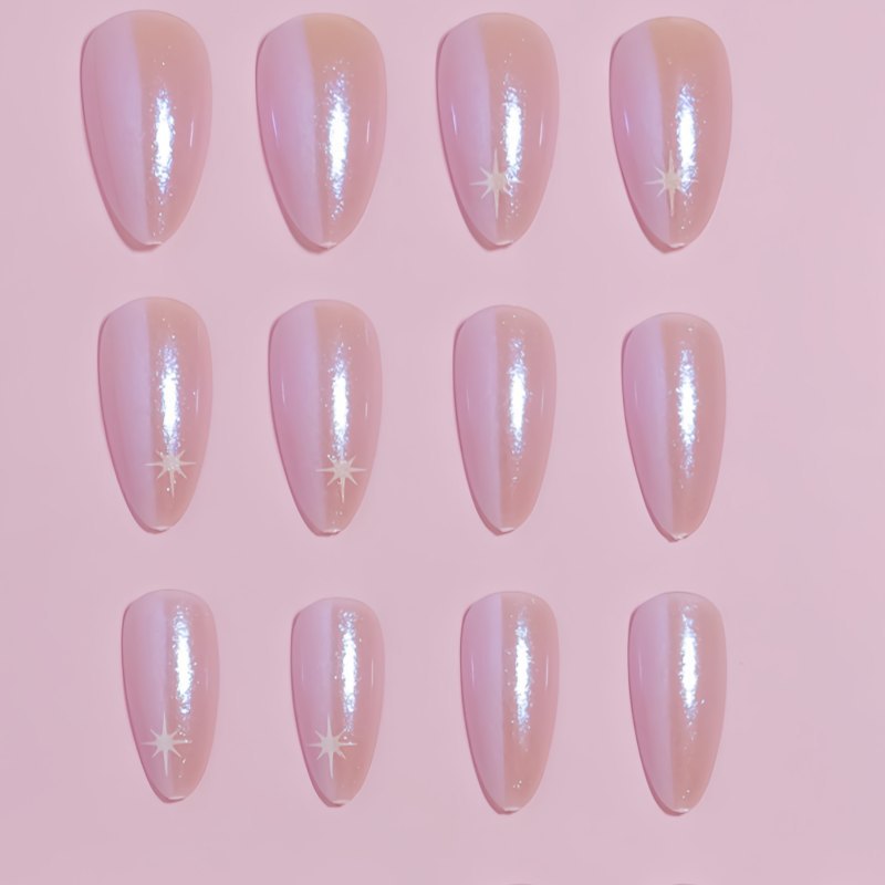 Glossy Nail Art Press-On Tips Stornfield