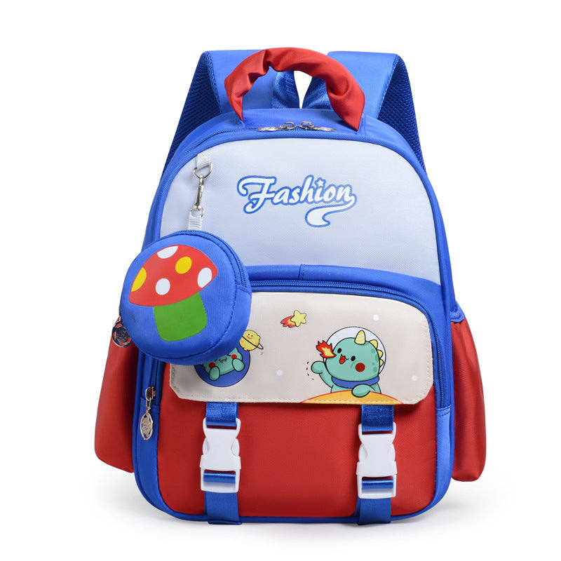Playful Cartoon-Themed School Backpack Stornfield