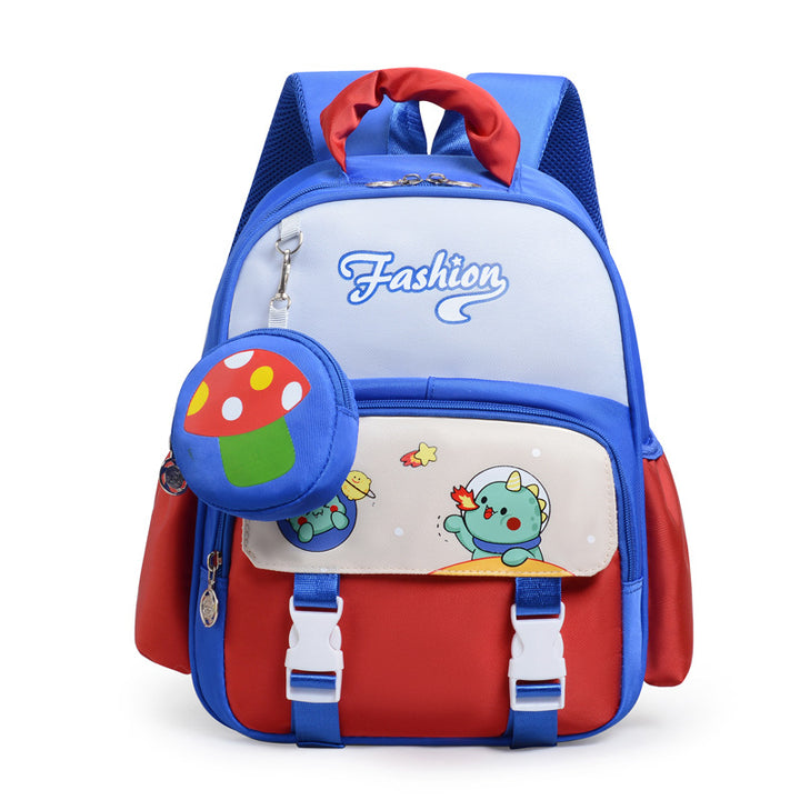 Playful Cartoon-Themed School Backpack Stornfield