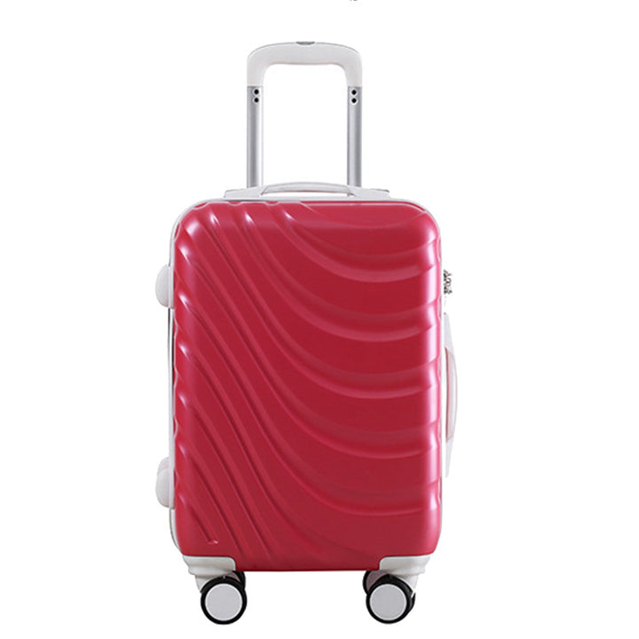 Unisex Stylish Wave-Pattern Hard Shell Carry-on Suitcase Stornfield