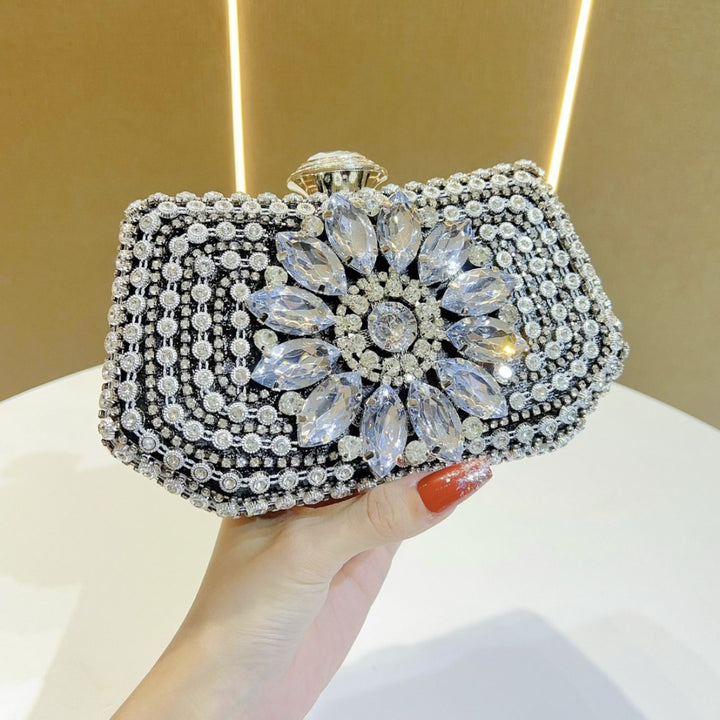 Ornate Beaded Evening Clutch