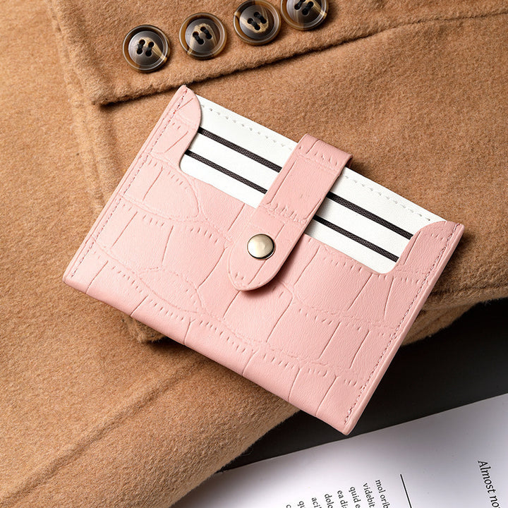 Faux Leather Card Holder Stornfield