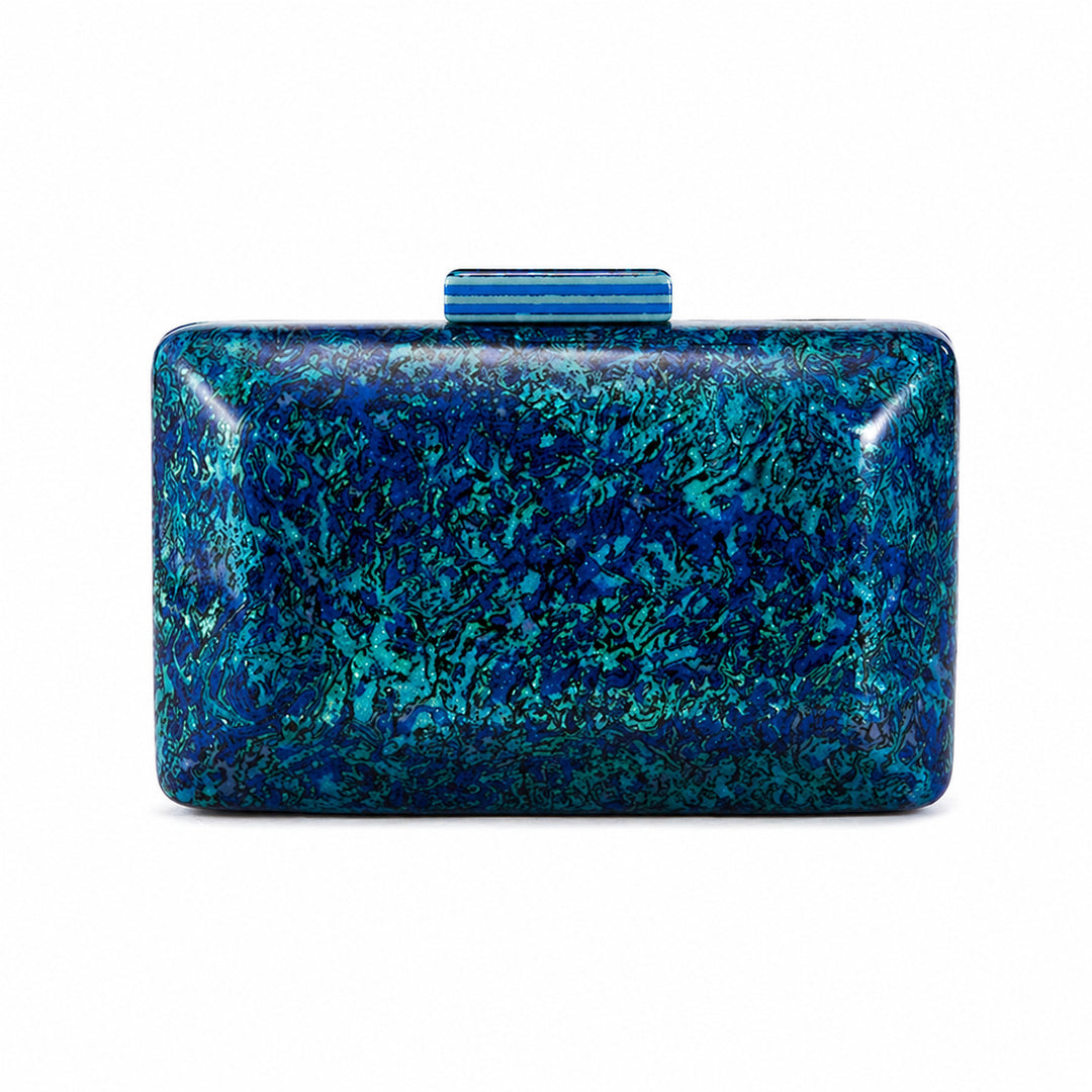 Artistic Rectangular Handheld Clutch