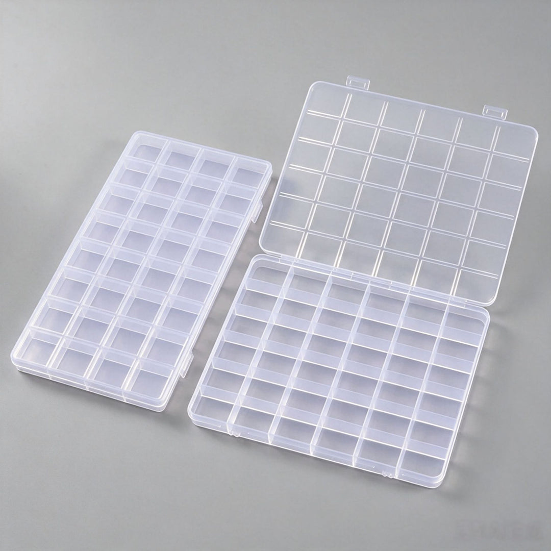 Transparent Multi-Compartment Craft Storage Organizer Stornfield