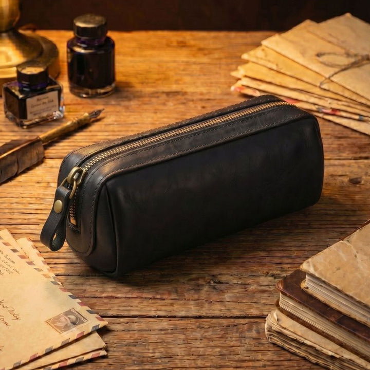 Leather Pencil Case