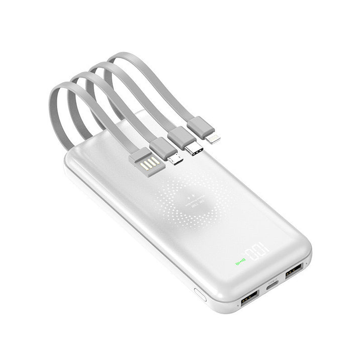 Power bank with integrated multi-charging cable for Stornfield