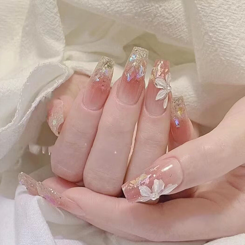 Artificial artificial nails with heart design Stornfield