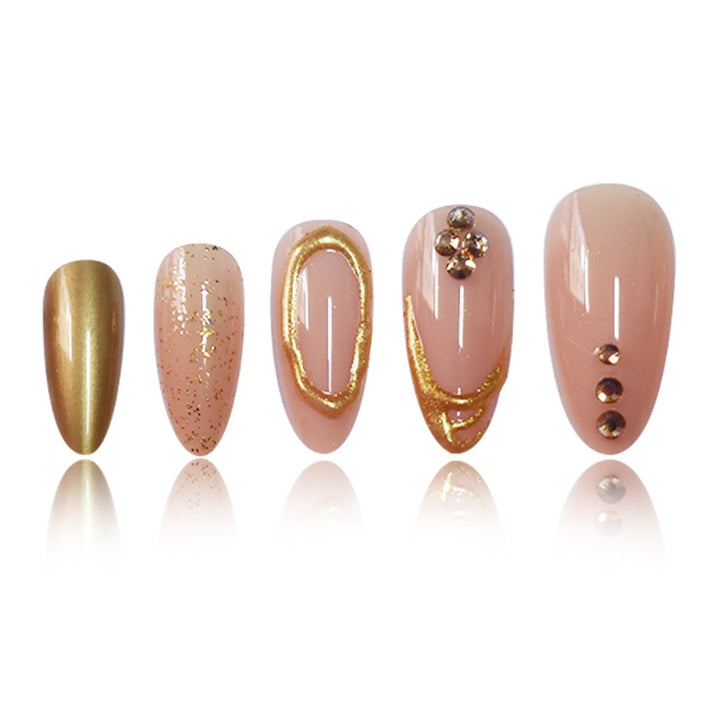 Glamorous 3D Nail Art Extensions Stornfield