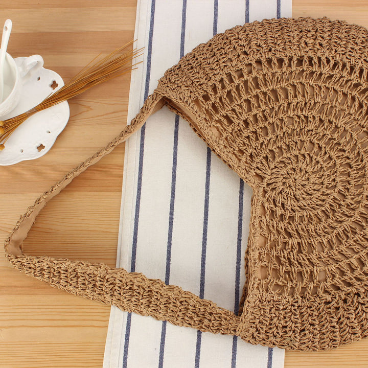 Braided Shoulder Bag in Modern Boho Design Stornfield