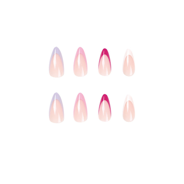Artful Nail Tips with Creative Gradient Color Stornfield