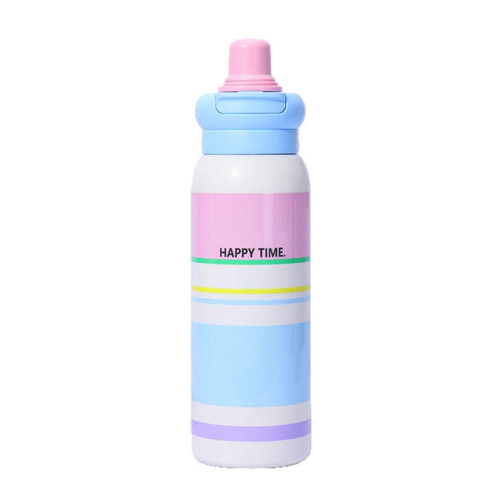 Women's thermo water bottle with non-slip grip and unique design Stornfield