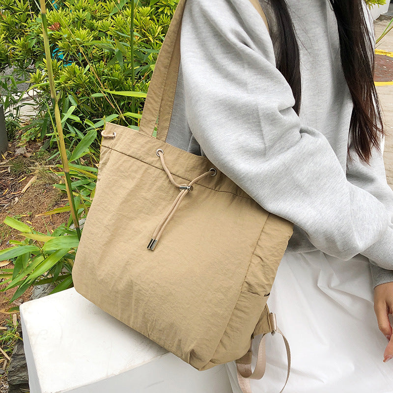 Fashionable Leisure Bag With Drawstring Stornfield