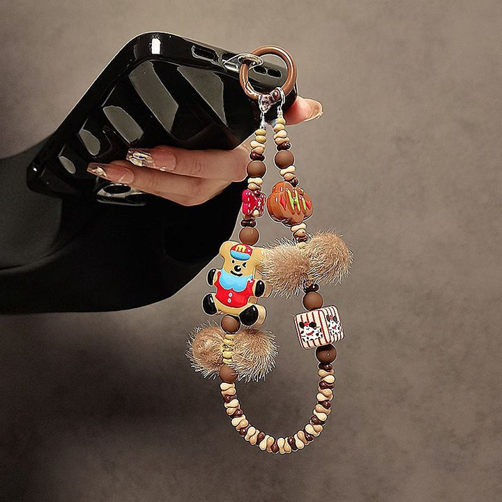 Whimsical Beaded Phone Charm Holder Stornfield