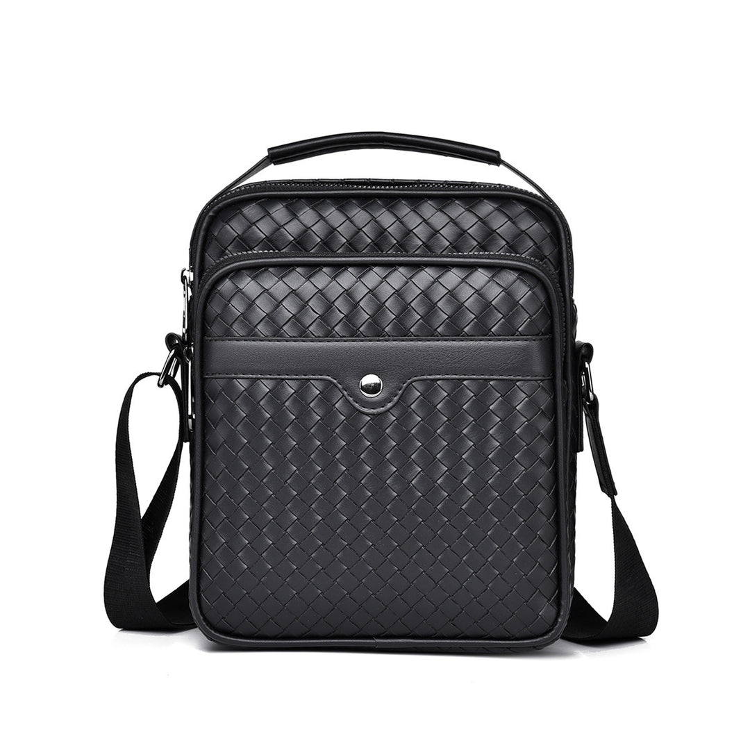 Stylish and Practical Briefcase with Braided Design Stornfield