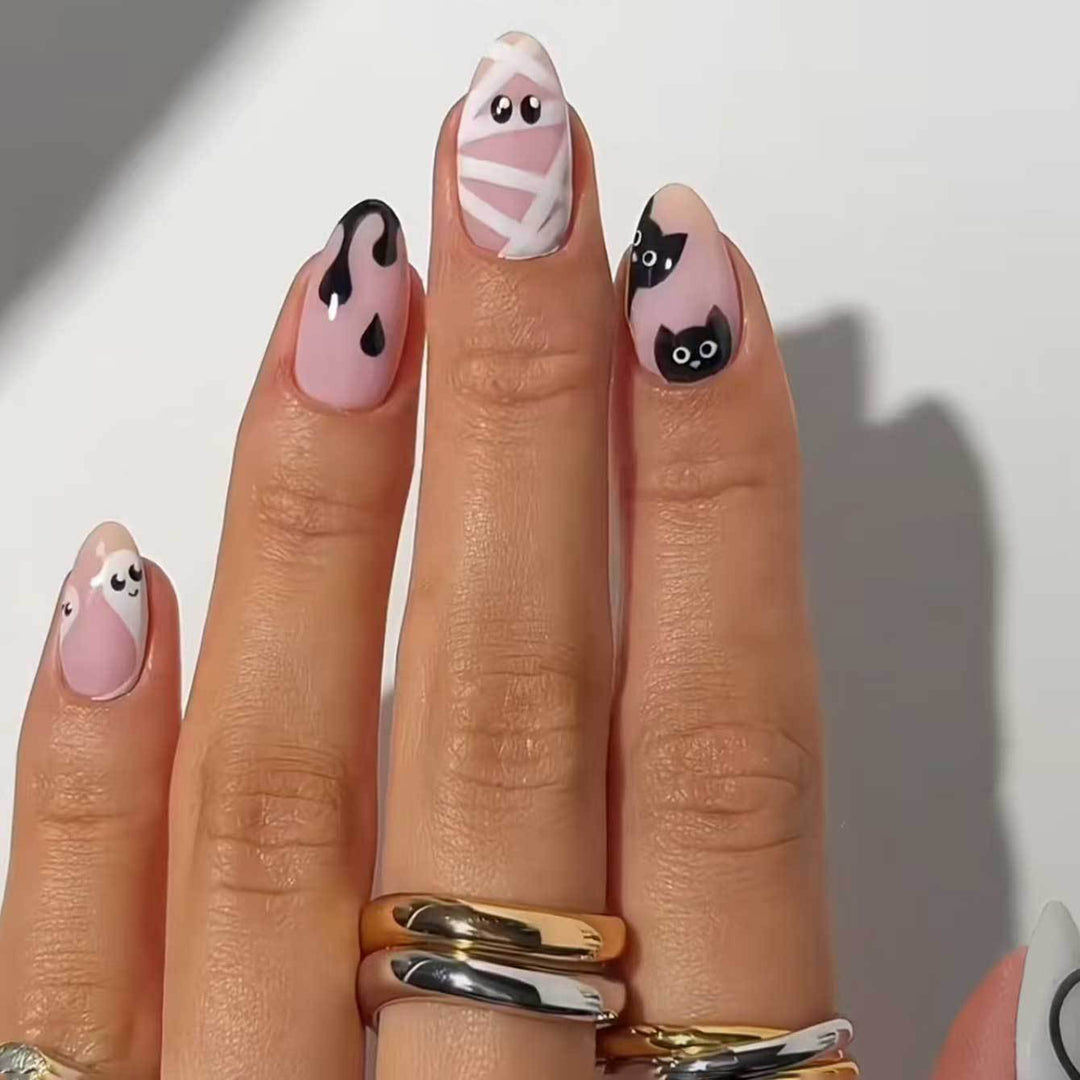 Halloween-Themed Fun Nail Art Kit