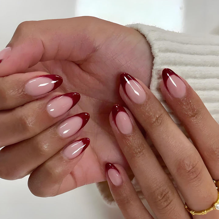 Artifical nails with elegant gradient colors Stornfield