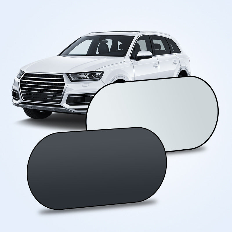 Unisex custom-made foldable rear window sunshade oval thermal insulating Stornfield