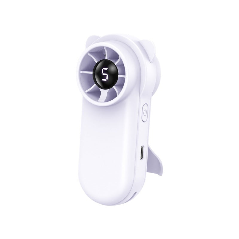 Unisex Portable Mini Fan with LED Display Stornfield