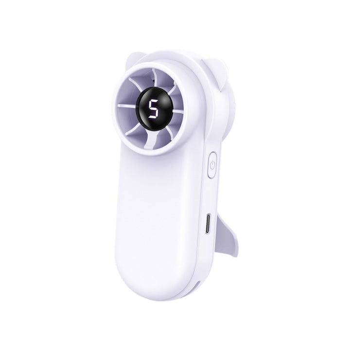 Unisex Portable Mini Fan with LED Display Stornfield