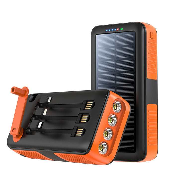 Solar Powerbank with Multifunctional LED Lights Stornfield