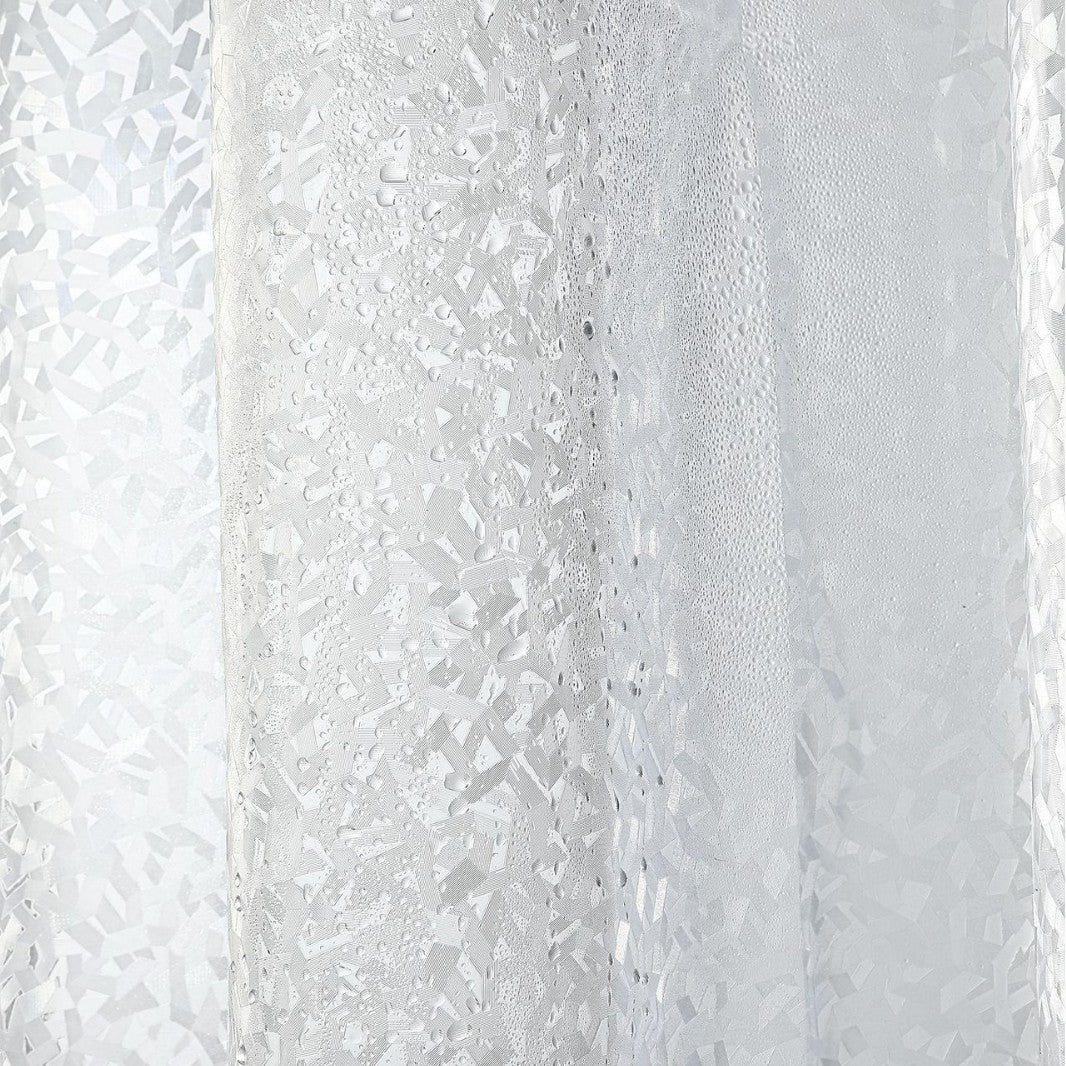 Elegant Textured Shower Curtain Stornfield