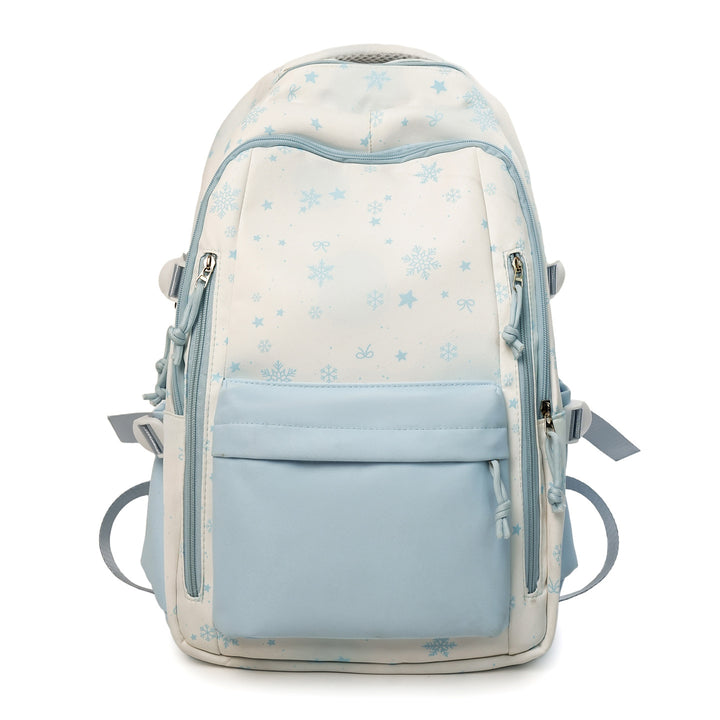 Backpack with Elegant, Floral Design and Many Compartments Stornfield