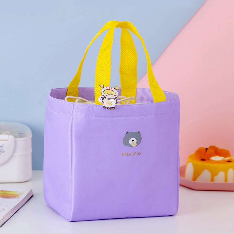 Cute Animal-Themed Insulated Lunch Tote