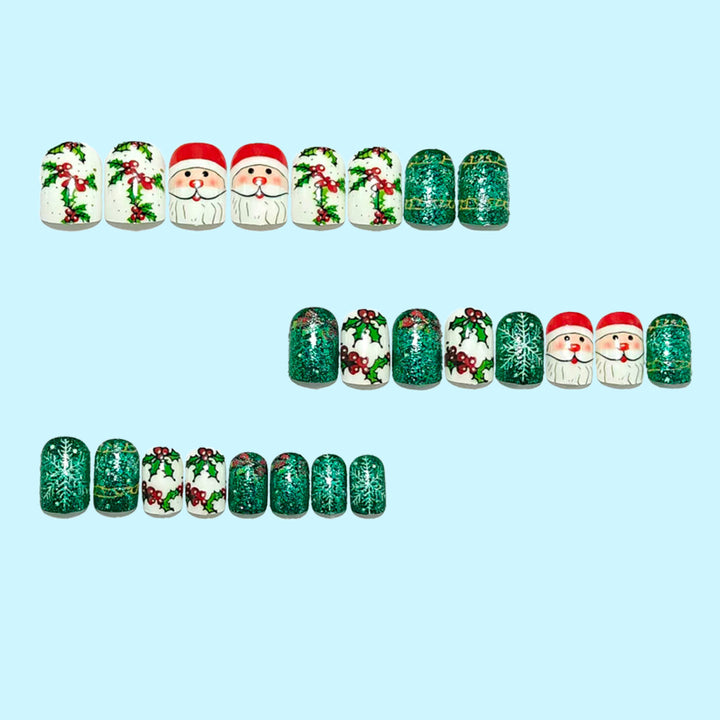 Creative Art Nails In Festive Christmas Design Stornfield