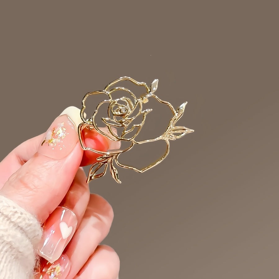 Elegant Rose Brooch Stornfield