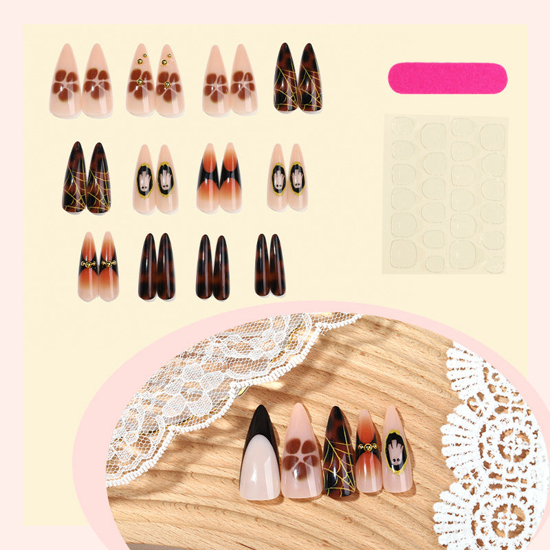 Artistic Stiletto Press-On Nail Art Stornfield