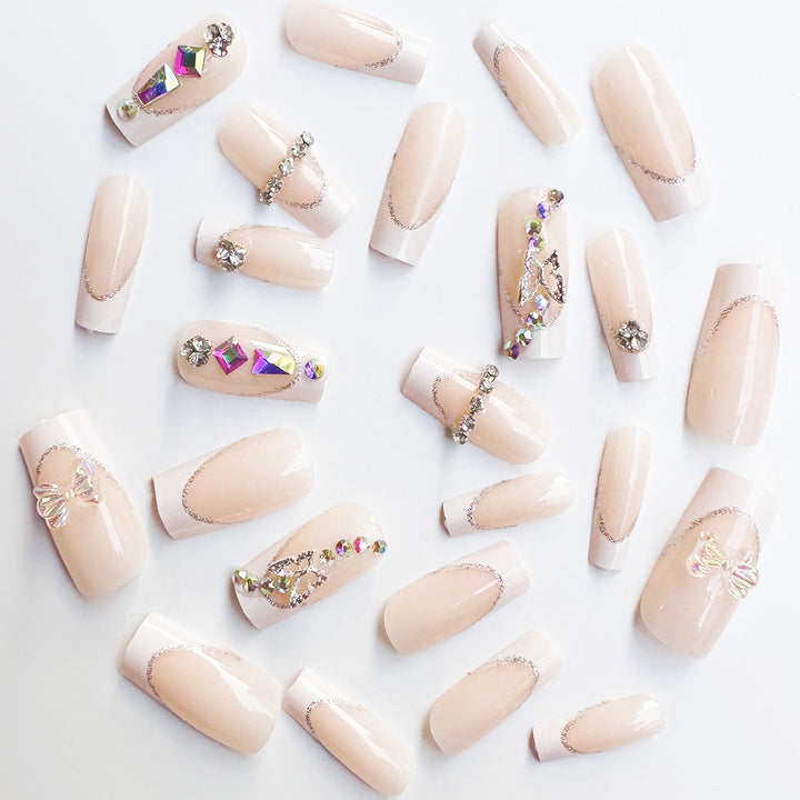 Decorative Rhinestone Nail Art Extensions Stornfield