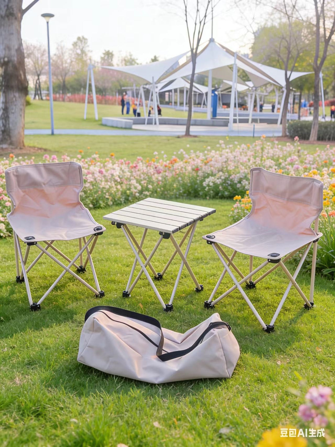 Women's Folding Chair Set Stornfield