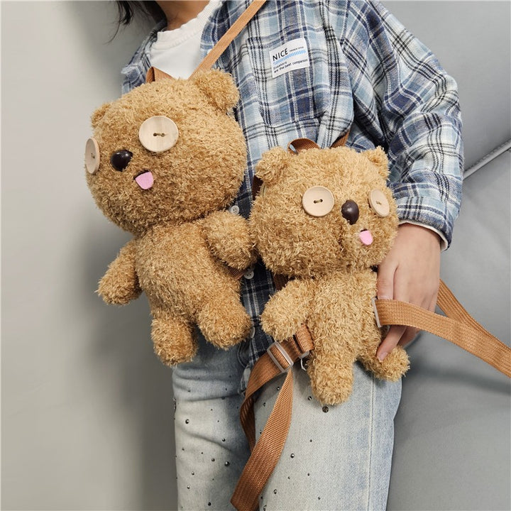 Cute Cuddly Backpack with Bear Motif Stornfield