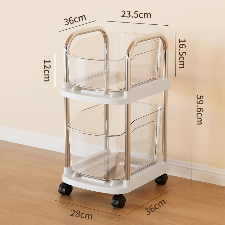 Rolling Multi-Functional Storage Cart Stornfield